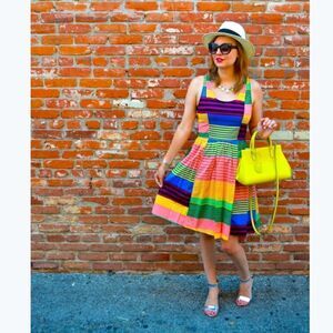 Anthropologie Tracey Reese Meeko striped dress